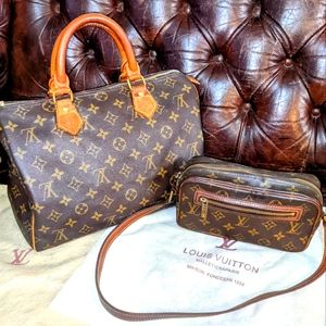 2 Louis Vuittons for the price of 1! Louis Vuitton  Speedy 30 and Ceti